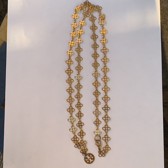 Tory Burch Mini Clover Necklace - Picture 4 of 5